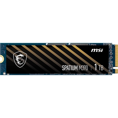 MSI Spatium M390, PCIe Gen3x4, NVMe, M.2 2280 - 1TB - 4