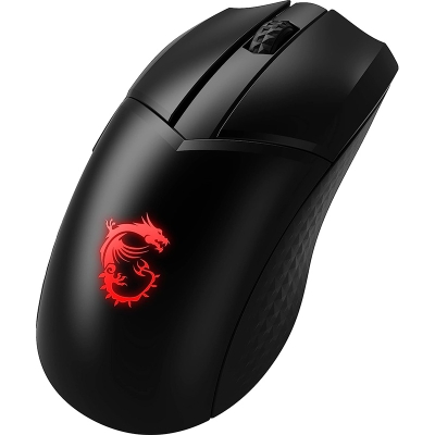 MSI Clutch GM41 LightWeight Wired and Wireless, Gaming Mouse - Black - 4