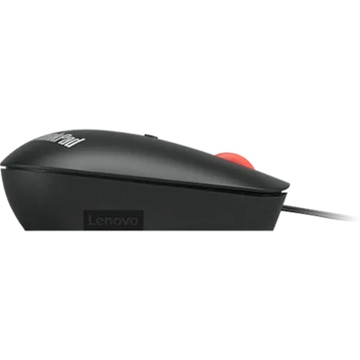 Lenovo ThinkPad USB-C Wired Compact Mouse - Black - 3