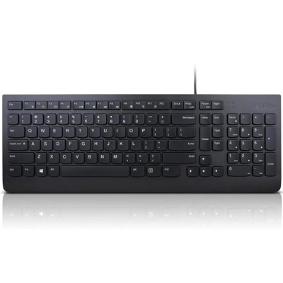 Lenovo Essential Wired Keyboard Black - QWERTY Italian - 1
