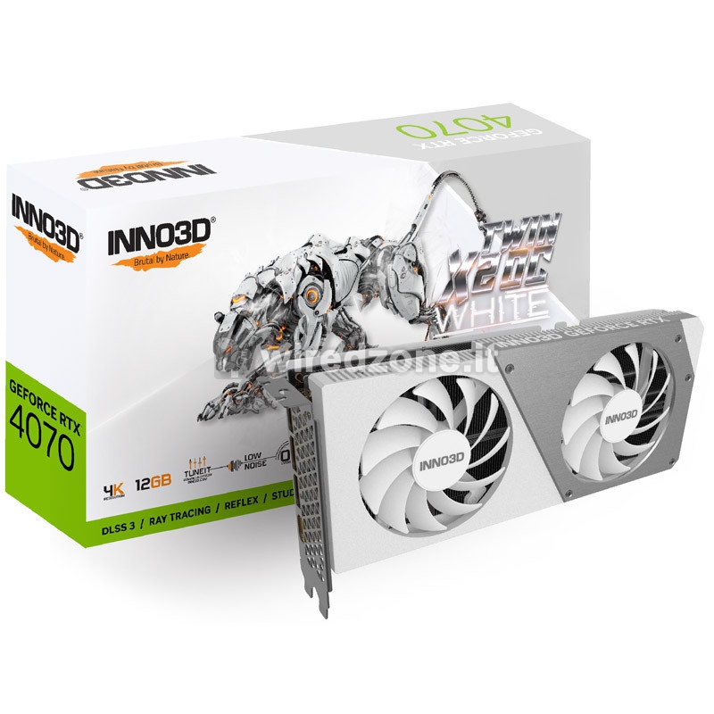 INNO3D GeForce RTX 4070 Twin X2 OC White 12GB GDDR6X - 1