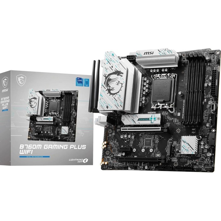 MSI B760M Gaming Plus WiFi DDR5, LGA 1700
