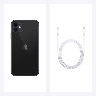 Apple iPhone 11 4G, 15,5 cm (6.1"), 128GB, 12MP, iOS 14, Black - 6