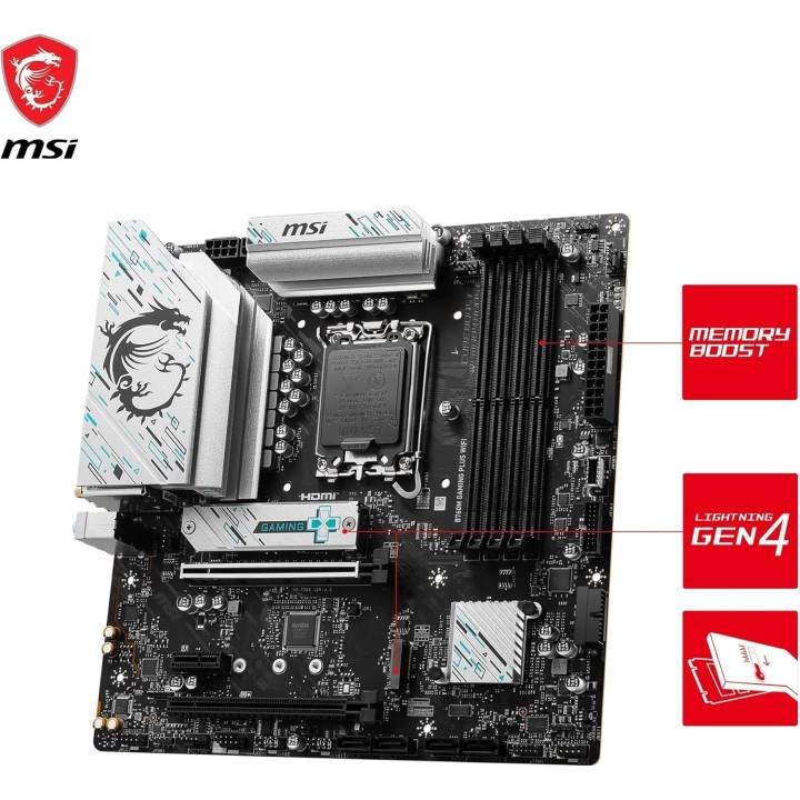 MSI B760M Gaming Plus WiFi DDR5, LGA 1700