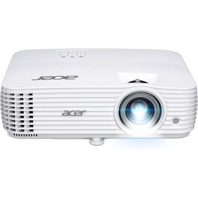 Acer Basic P1557Ki, 4800 ANSI lumen, DLP, 1080p (1920x1080), HDMI, Integrated Speaker, White - 1