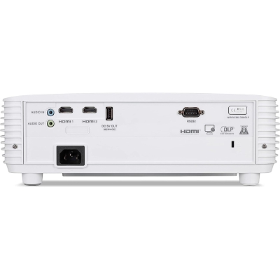 Acer Basic P1557Ki, 4800 ANSI lumen, DLP, 1080p (1920x1080), HDMI, Integrated Speaker, White - 6