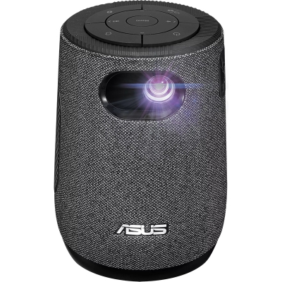 ASUS ZenBeam Latte L1, LED, 1080p (1920x1080), USB-A, HDMI, Integrated Speaker, Grey / Black - 1