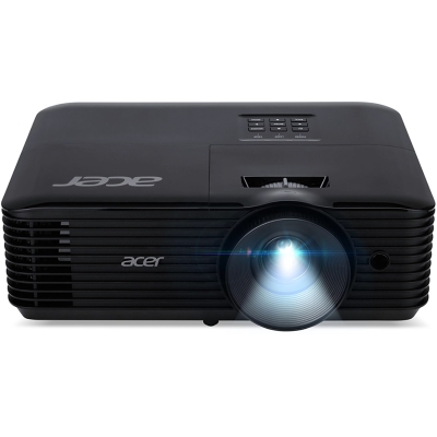 Acer Value X1228i, 4500 ANSI lumen, DLP, SVGA (800x600), VGA, HDMI, Integrated Speaker, Black - 1