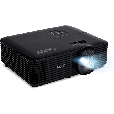 Acer Basic X128HP, 4000 ANSI lumen, DLP, XGA (1024x768), VGA, HDMI, Integrated Speaker, Black - 2