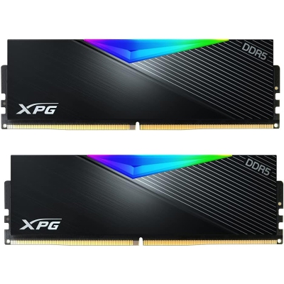 ADATA XPG Lancer RGB Black, DDR5-6000, CL40, XMP, EXPO - 32 GB Dual-Kit - 1