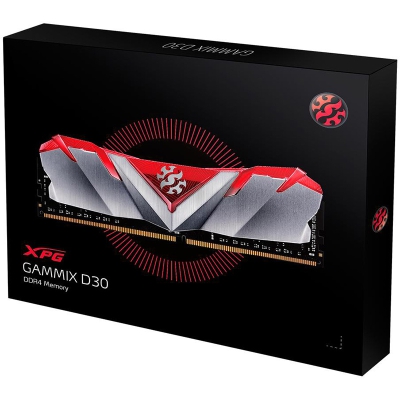 ADATA XPG Gammix D30 Red, DDR4-3200, CL20, XMP - 16 GB - 3