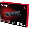 ADATA XPG SX6000 Pro SSD, PCIe Gen3X4, NVMe, M.2-2280 - 512 GB - 5