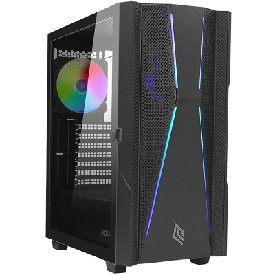 Noua Diamond C101 Mid-Tower Side-Glass - Black - 1