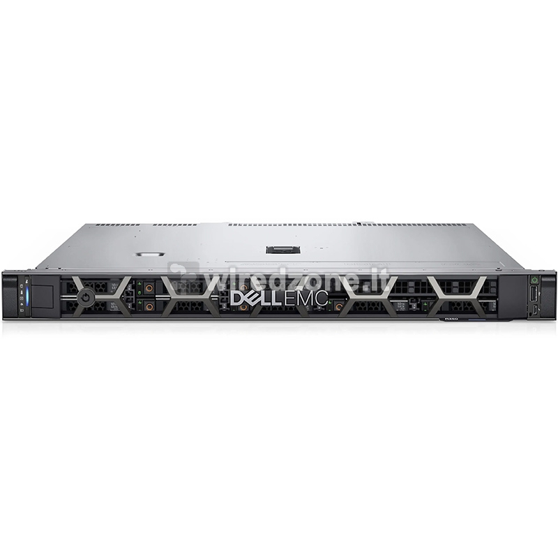 Dell PowerEdge R350 Server, Intel Xeon E-2334, 16GB DDR4, 600GB HDD, Rack (1U) - 1