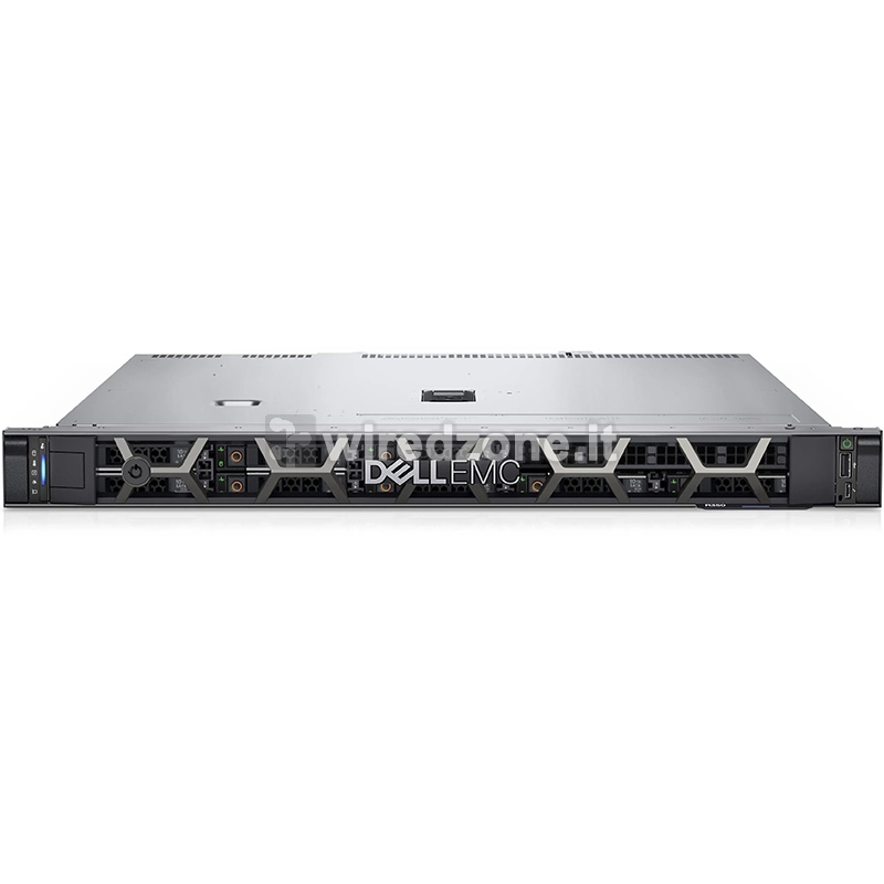 Dell PowerEdge R350 Server, Intel Xeon E-2314, 16GB DDR4, 600GB HDD, Rack (1U) - 1