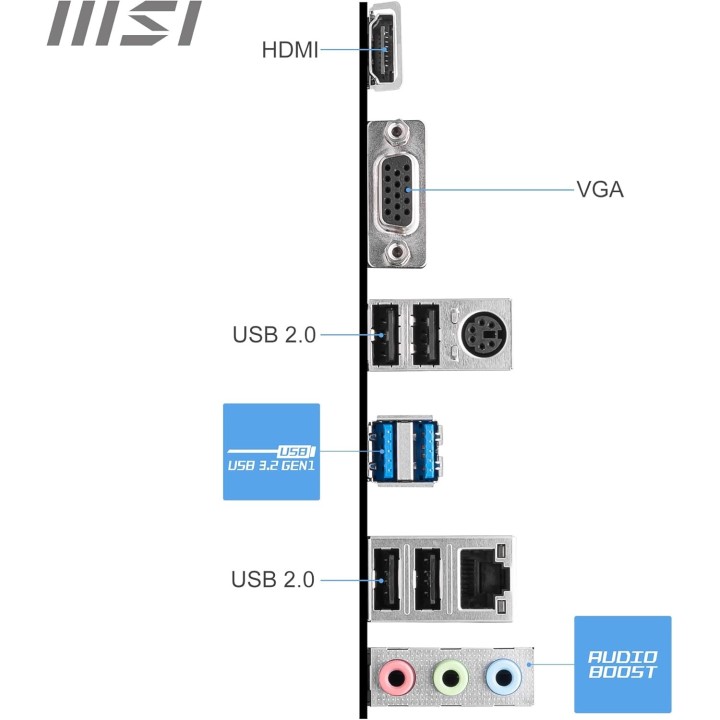 MSI Pro H610M-E DDR4, LGA 1700