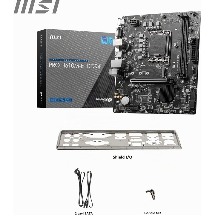 MSI Pro H610M-E DDR4, LGA 1700