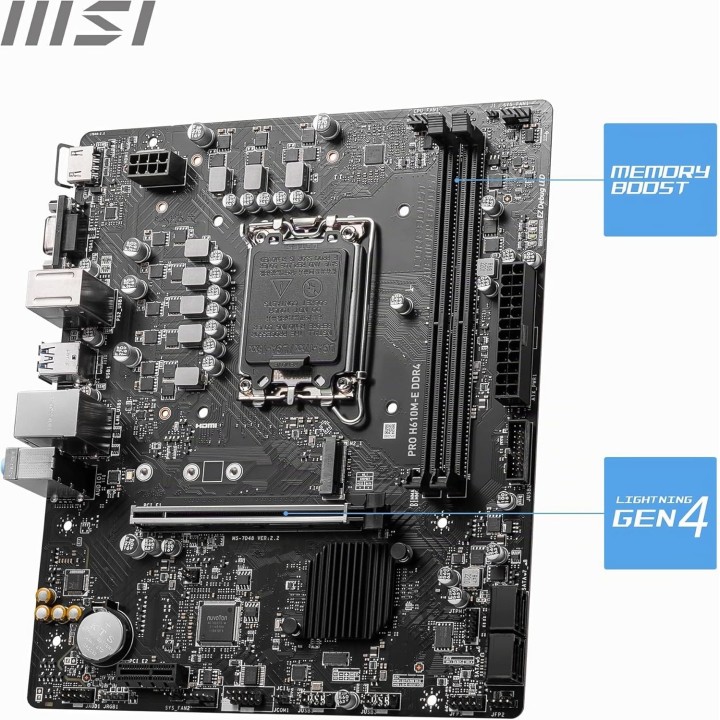MSI Pro H610M-E DDR4, LGA 1700
