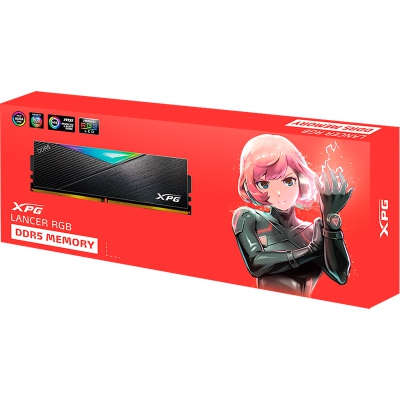 ADATA XPG Lancer RGB Black, DDR5-5200, CL38, XMP, EXPO - 16 GB - 5