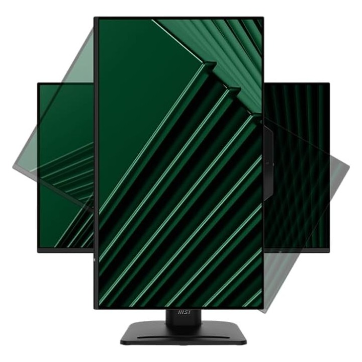 MSI Pro MP272PMG, 27", IPS, FHD, 120Hz, Webcam, Pivot, VGA, DP, HDMI