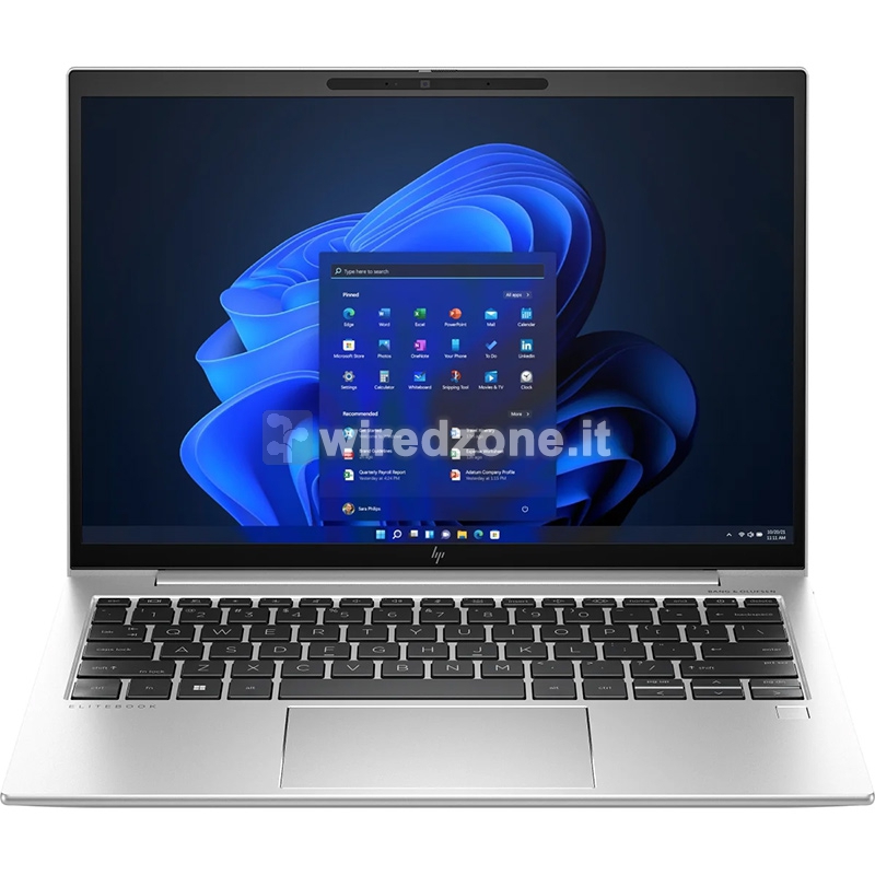 HP EliteBook 830 G10, i7-1355U, 33,8 cm (13.3"), WUXGA, Iris Xe Graphics, 16GB LPDDR5, 512GB SSD, W11 Pro - 1