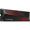 Samsung 990 Pro M.2 SSD with Heatsink, PCIe Gen4x4, NVMe - 1 TB - 3