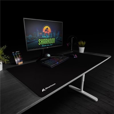 Sharkoon 1337 V2 Big, Gaming Mousepad - Black - 5