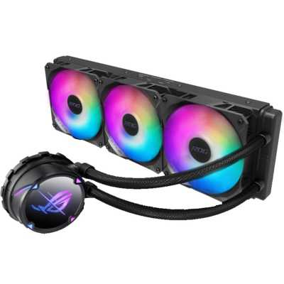 ASUS ROG Strix LC II 360 ARGB, AIO Black, CPU Liquid Cooling - 360mm