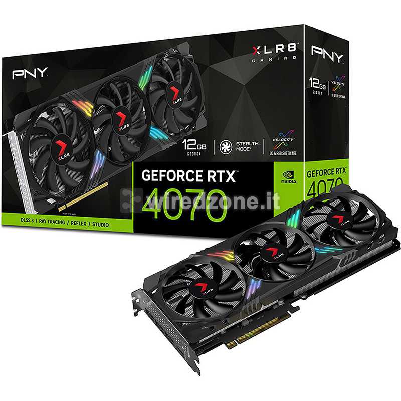 PNY GeForce RTX 4070 XLR8 Verto EPIC-X 12GB GDDR6X