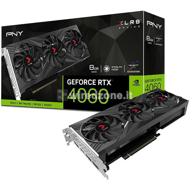 PNY GeForce RTX 4060 XLR8 Verto EPIC-X 8GB GDDR6