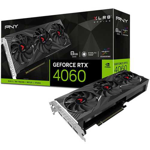 PNY GeForce RTX 4060 XLR8 Verto EPIC-X 8GB GDDR6