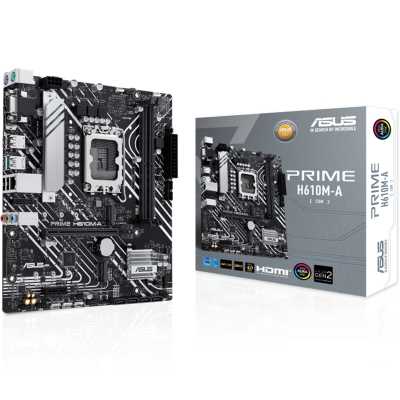 ASUS Prime H610M-A-CSM, Intel H610 Mainboard LGA1700