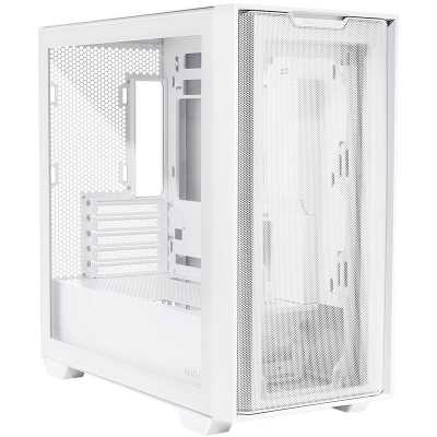 ASUS A21 Mini-Tower, Side-Glass - White
