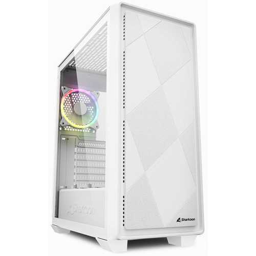 Sharkoon VS8 RGB Mid-Tower, Side-Glass - White