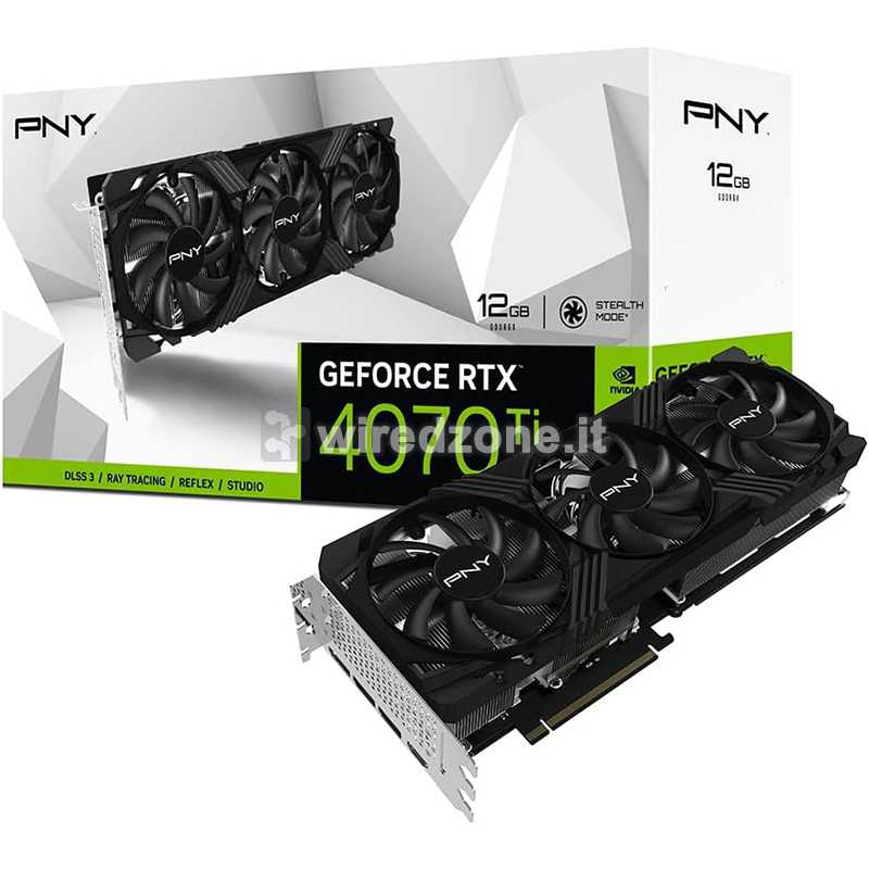 PNY GeForce RTX 4070 Ti VERTO 12GB GDDR6X