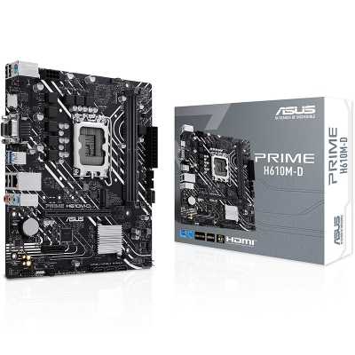 ASUS Prime H610M-D DDR5, Intel H610 Mainboard LGA1700