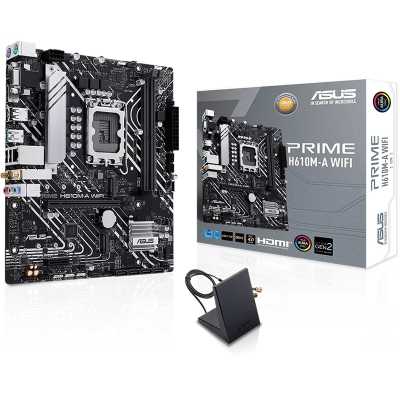 ASUS Prime H610M-A WiFi DDR5, Intel H610 Mainboard LGA1700
