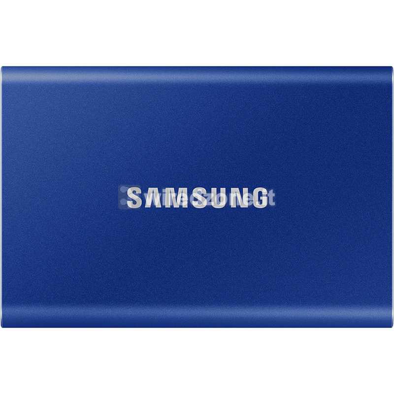 Samsung Portable T7 Blue SSD, USB-C 3.2 Gen2, NVMe, Small - 2 TB
