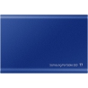 Samsung Portable T7 Blue SSD, USB-C 3.2 Gen2, NVMe, Small - 2 TB