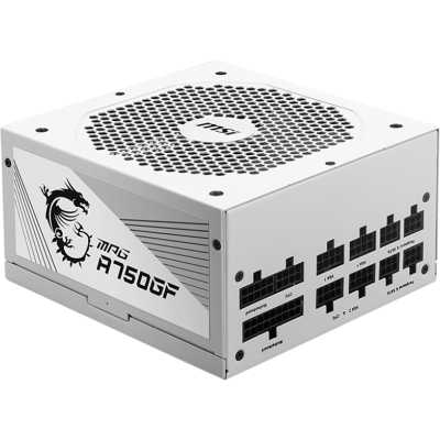 MSI MPG A750GF White, 80 PLU Gold, Full-Modular - 750 Watt