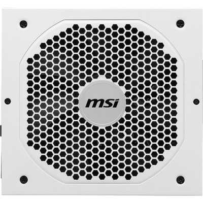 MSI MPG A750GF White, 80 PLU Gold, Full-Modular - 750 Watt