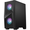 MSI MAG Forge 100R Mid-Tower Side-Glass - Black