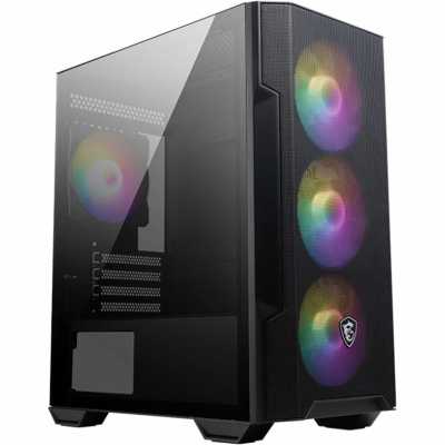 MSI MAG Forge M100R Mini-Tower Side-Glass - Black