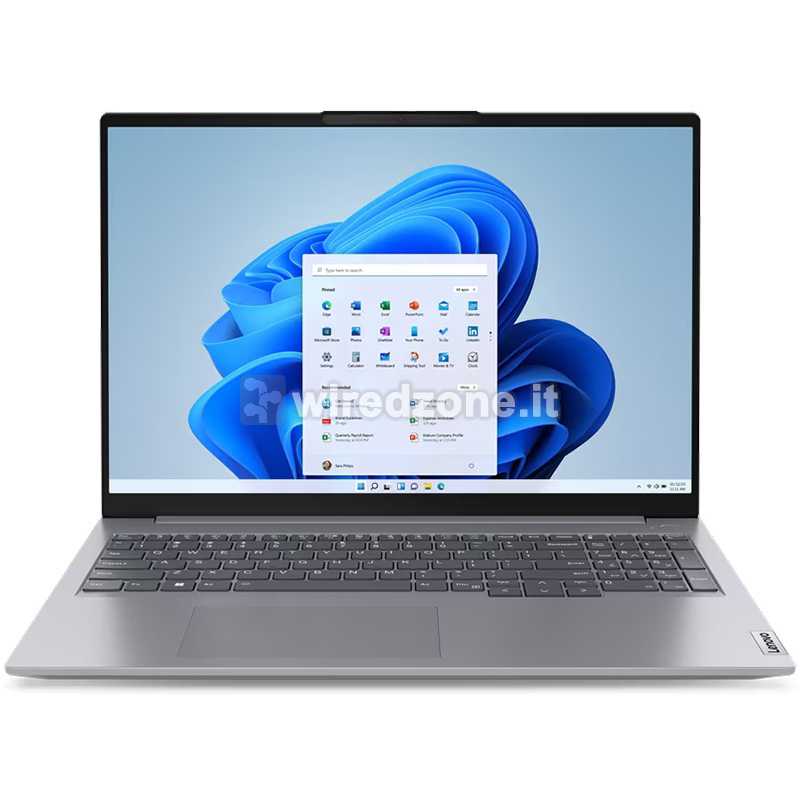 Lenovo ThinkBook 16 G6 IRL, i5-1335U, 40,6 cm (16"), WUXGA, Iris Xe Graphics, 16GB DDR5, 512GB SSD, W11 Pro