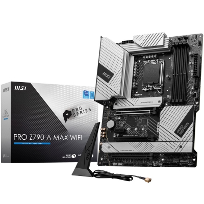 MSI Pro Z790-A Max WiFi DDR5, Intel Z790 Mainboard LGA1700