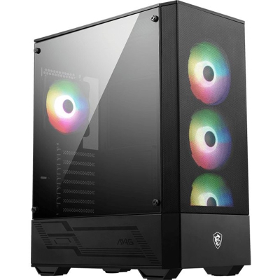 MSI MAG Forge 112R Mid-Tower, Side-Glass - Black
