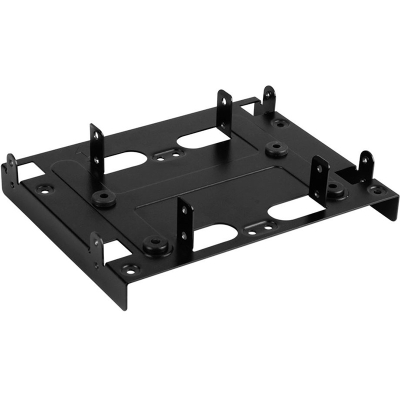 Sharkoon 5.25" BayExtension Mounting Frame For 3.5" & 2.5" HDDs / SSDs - Black