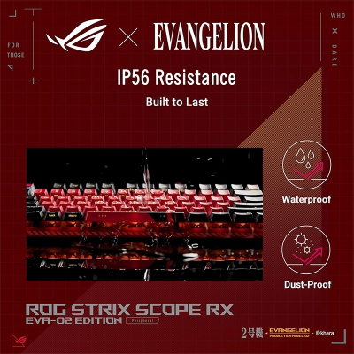 ASUS ROG Strix Scope RX EVA-02 Edition - Red Switch