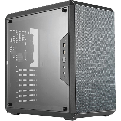 Cooler Master MasterBox Q500L Mid-Tower, Side-Glass - Black