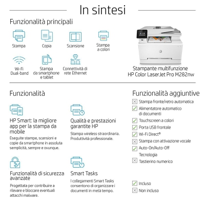 HP Color LaserJet Pro M282nw Multifunction Printer
